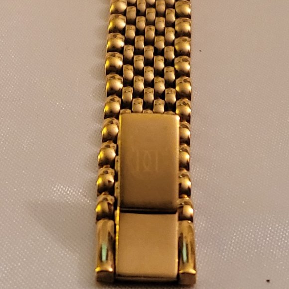 DANIEL MINK VINTAGE WOMENS GOLD CHAIN LINK WATCH